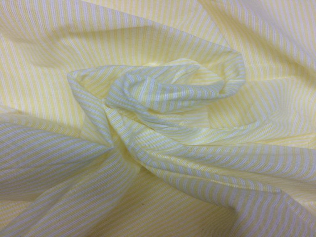 yellow-stripes-yarn-dyed-cotton-fabric