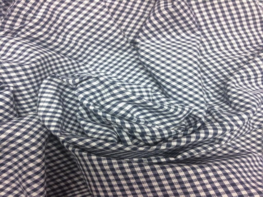 dark-blue-gingham-check-yarn-dyed-cotton-fabric