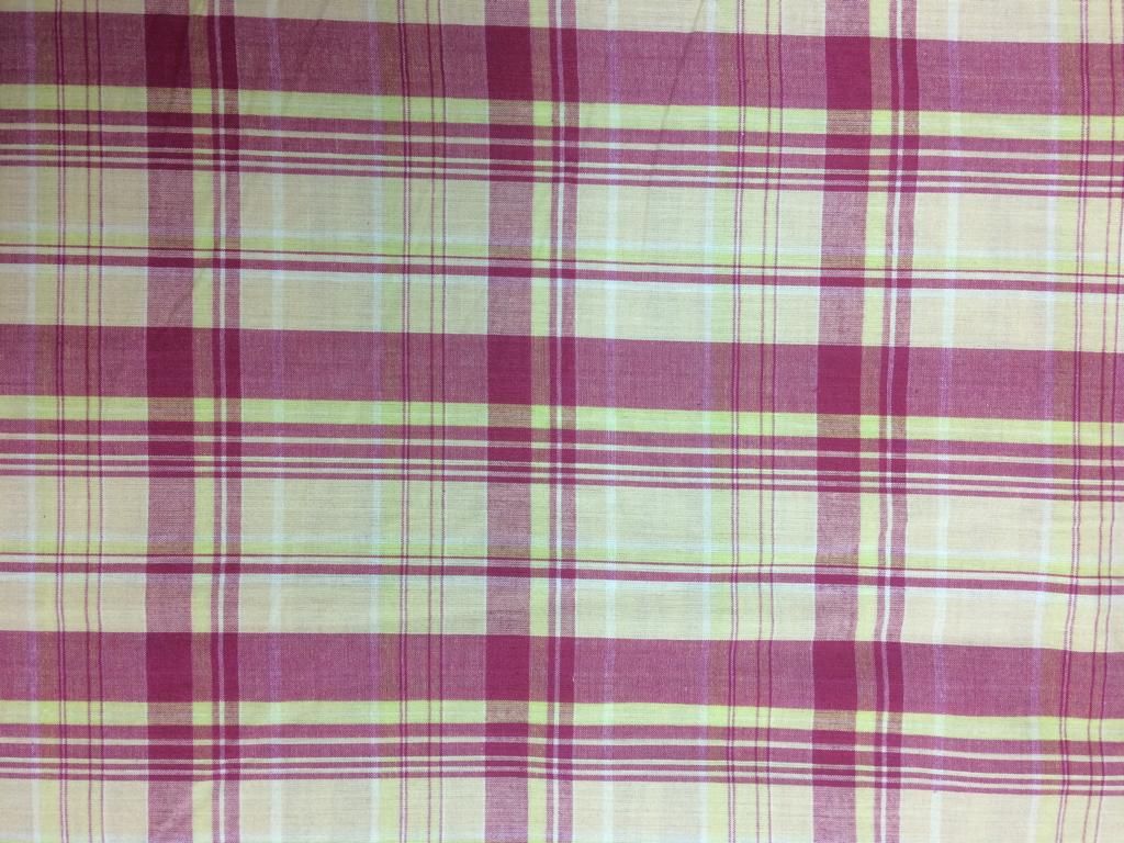 red-check-yarn-dyed-cotton-fabric