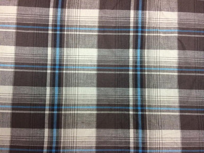 brown-and-white-yarn-dyed-cotton-check-fabric