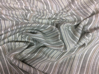 Multicolor Stripe Cotton Fabric
