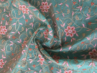 blue-floral-embroidered-chanderi-fabric-sa-s56