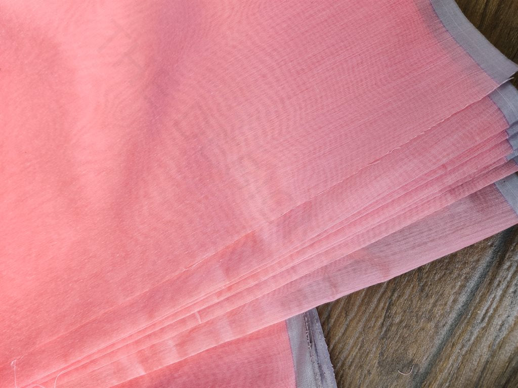 Pink Chanderi Fabric | The Design Cart (3905710456866)