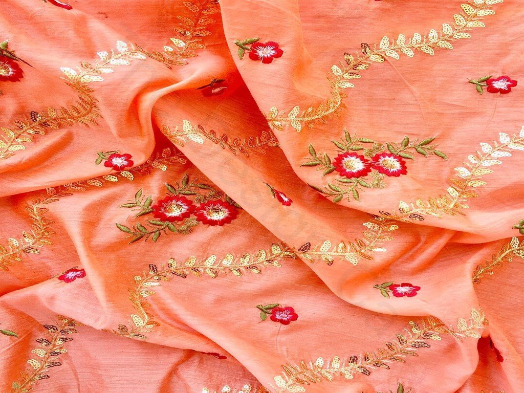 orange-floral-design-chanderi-silk-fabric-sa-s16c1