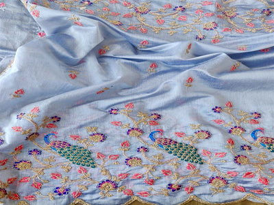 gray-floral-design-chanderi-silk-fabric-sa-s18