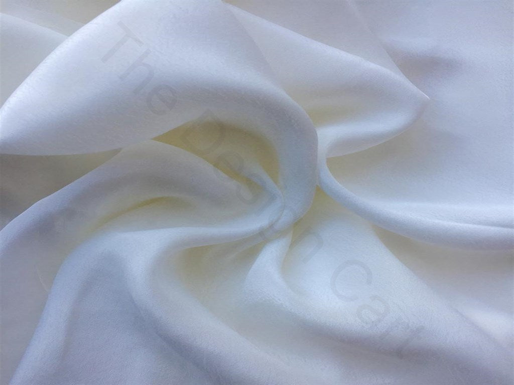 White Dyeable Crepe Fabric | The Design Cart (3751408140322)