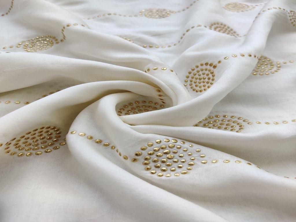 white-golden-geometric-golden-embellished-dots-dyeable-muslin-cotton-fabric