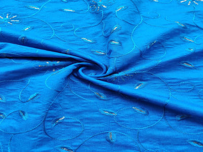 blue-floral-embroidered-chanderi-fabric