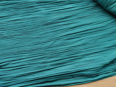 bottle-green-plain-crushed-georgette-fabric