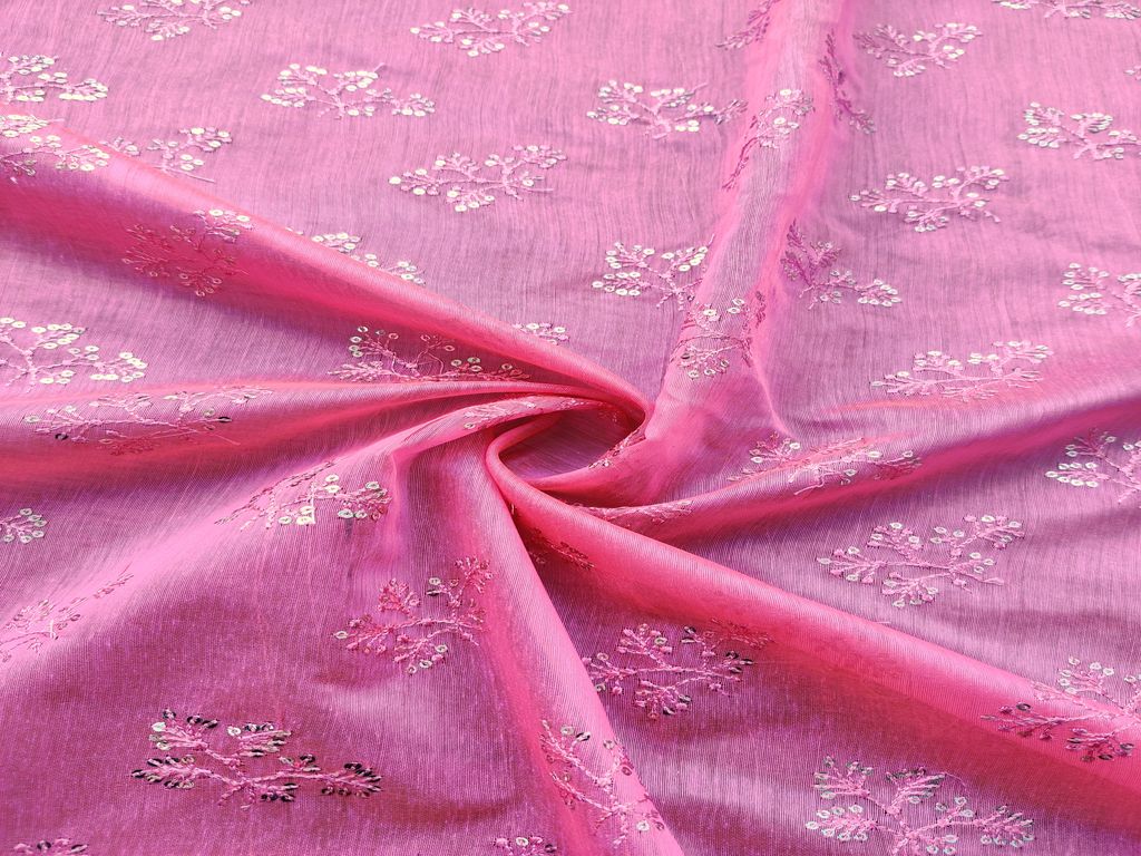 pink-silver-sequins-flowers-embroidered-chanderi-fabric