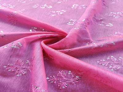 pink-silver-sequins-flowers-embroidered-chanderi-fabric