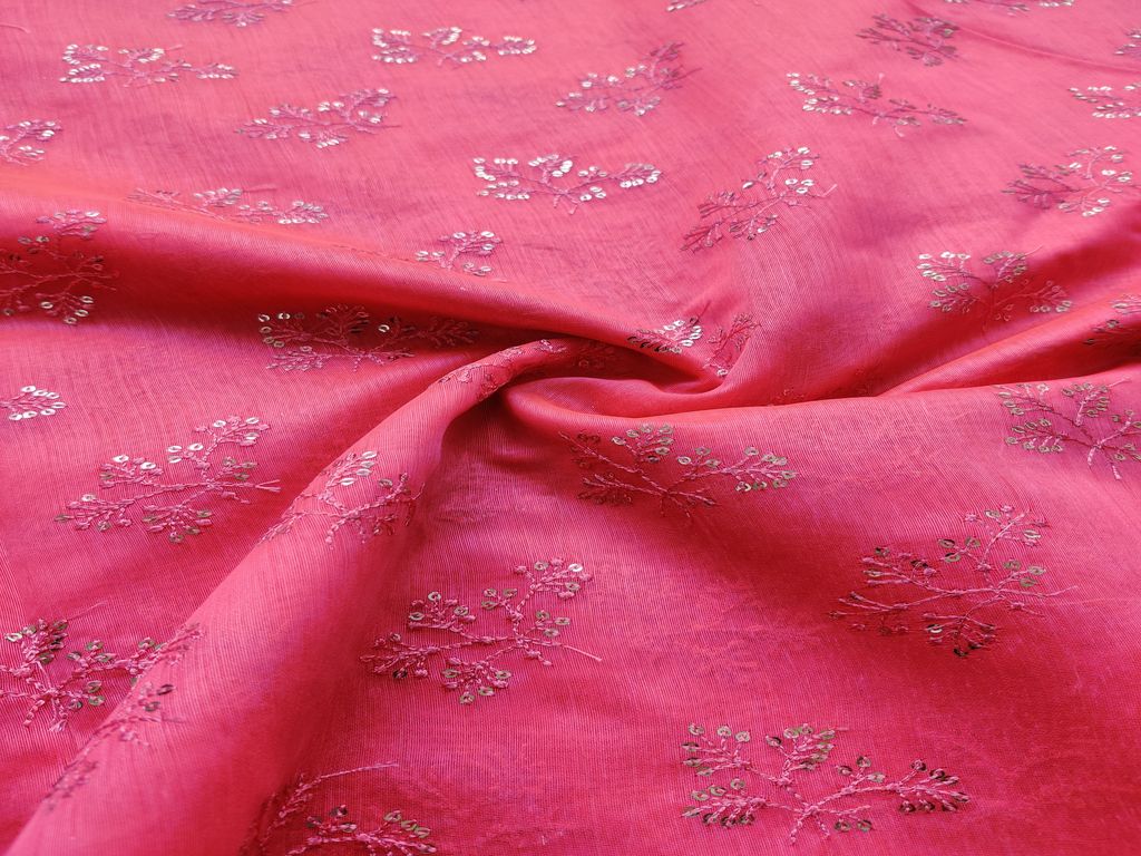 pink-silver-sequins-flowers-embroidered-chanderi-fabric