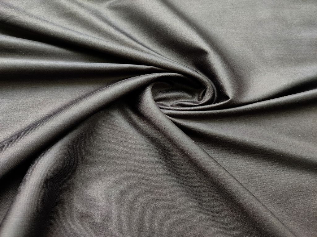 black-plain-tesla-premium-cotton-fabric