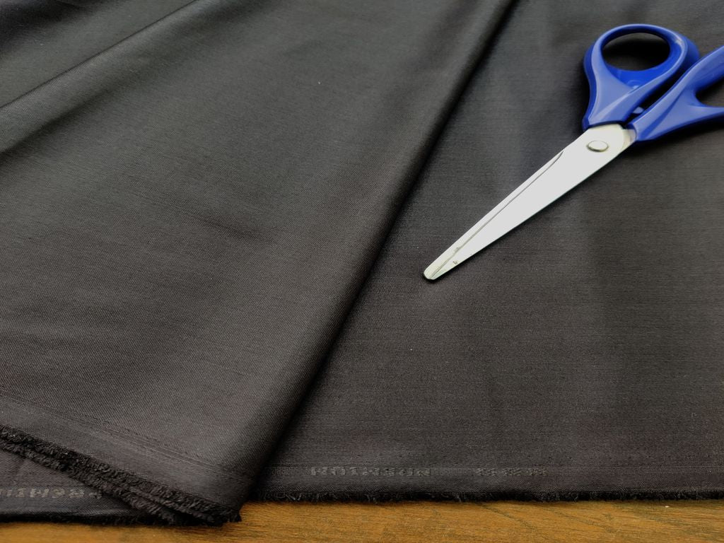 black-plain-tesla-premium-cotton-fabric