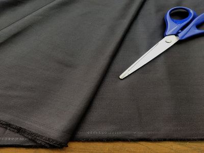 black-plain-tesla-premium-cotton-fabric