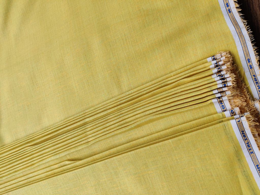 lemon-yellow-linen-fabric