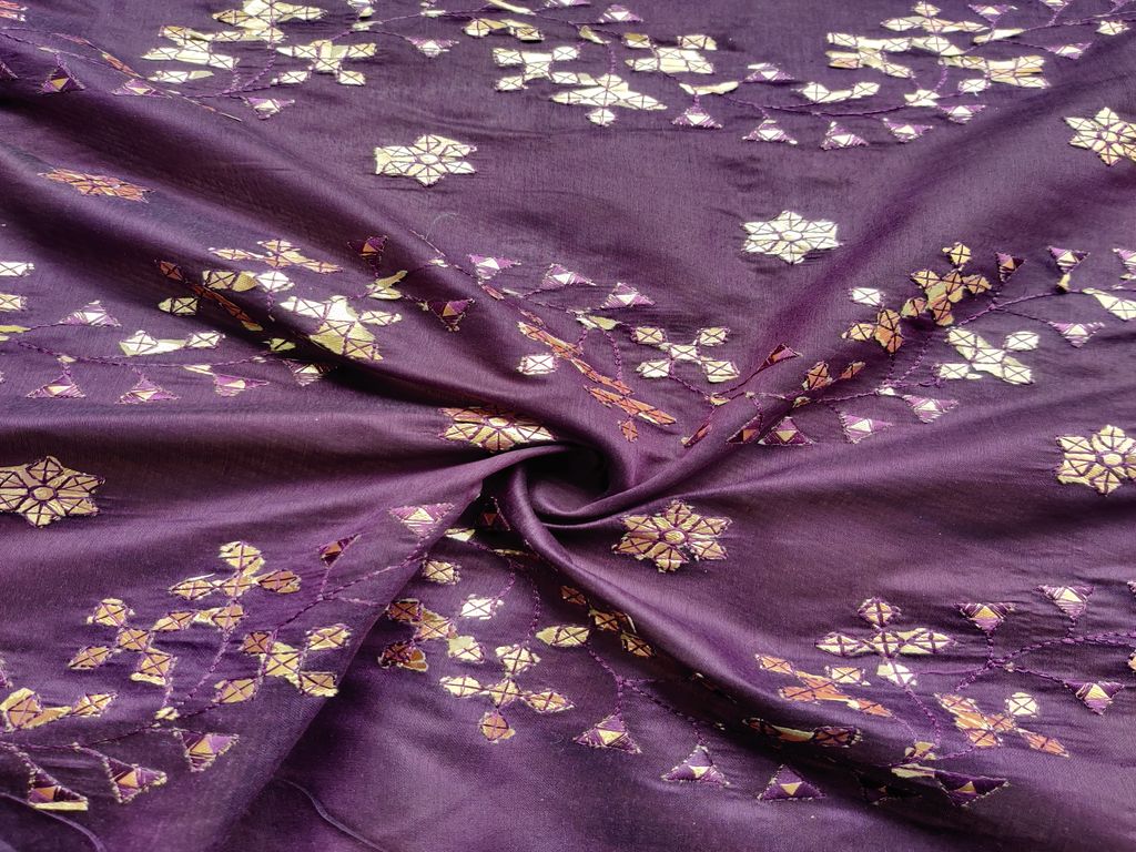 purple-chanderi-fabric-with-foil-gota-patti-embroidery