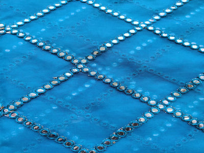 blue-organza-fabric-with-embroidered-silver-faux-mirror-work
