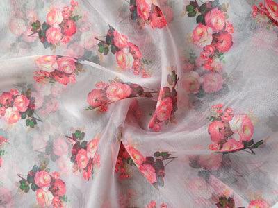 grey-floral-printed-nylon-organza-fabric