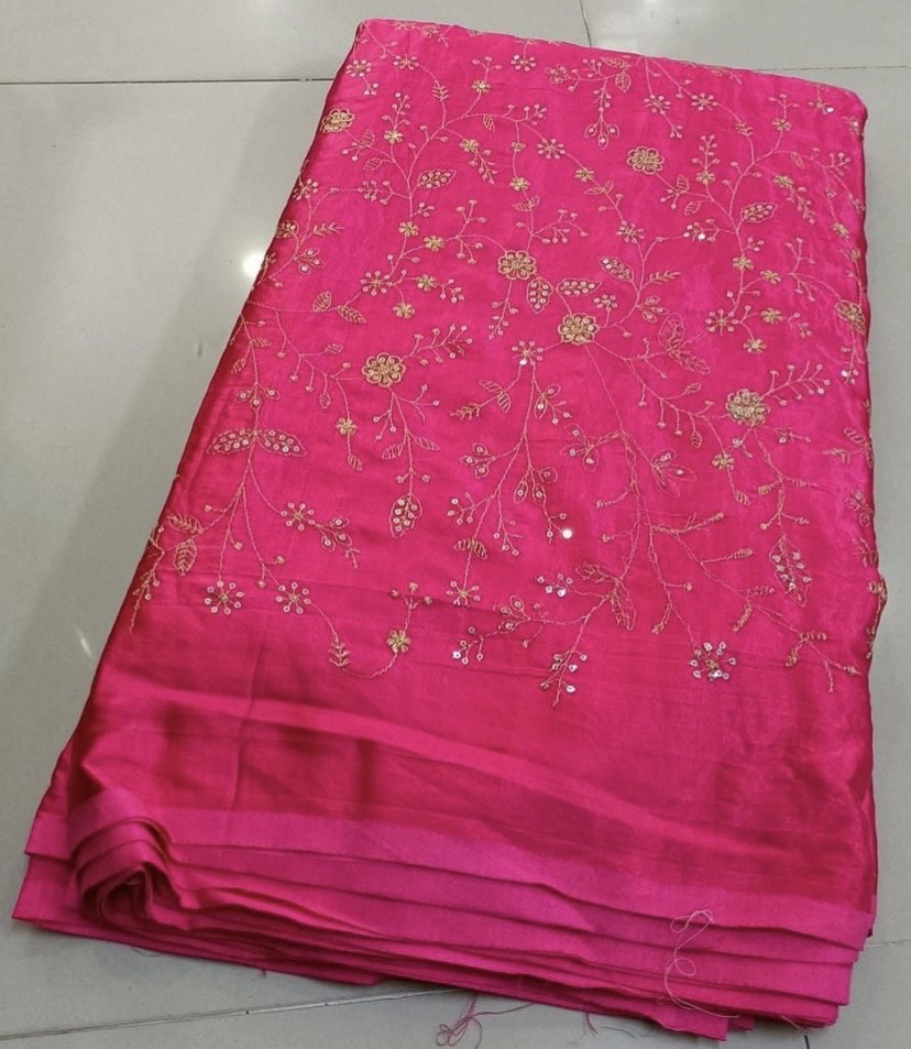 hot-pink-floral-embroidered-viscose-gaji-silk-fabric