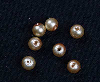 golden-glass-pearl-beads