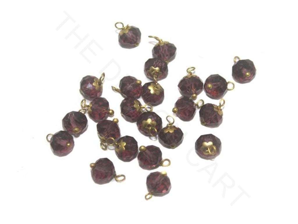 Transparent Purple Loreal Beads | The Design Cart (3782741884962)