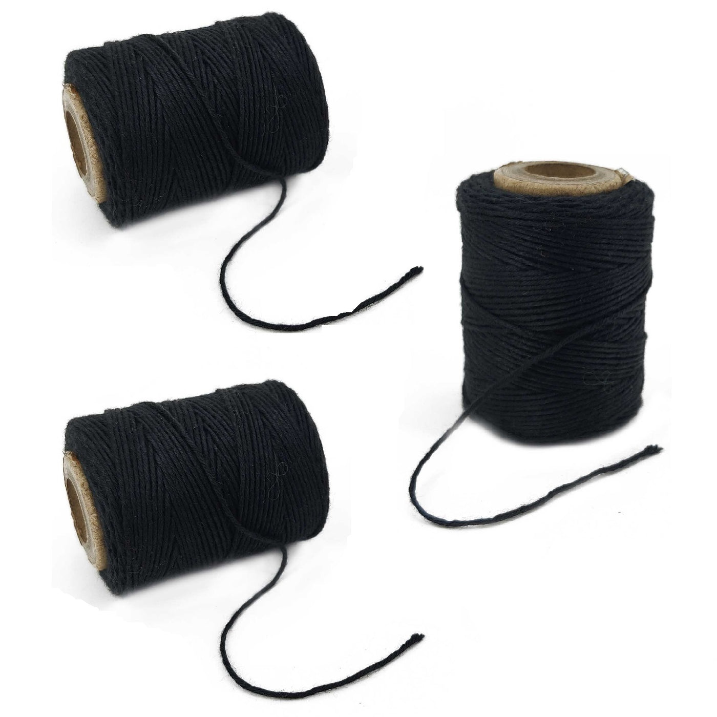 Black Stiff Polyester Threads
