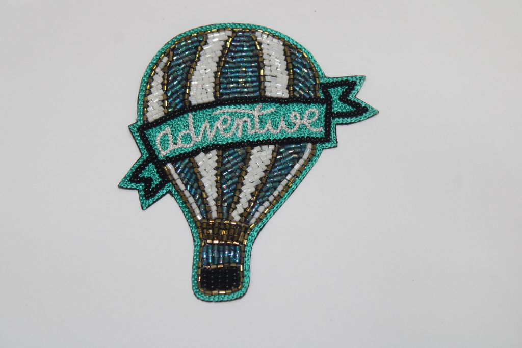 turquoise-blue-white-cutdana-parachute-patch