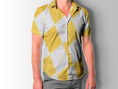 pastel-yellow-white-geometric-printed-pure-cotton-fabric