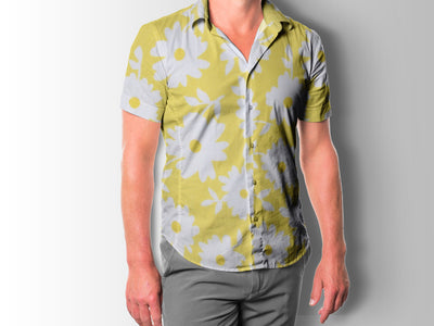 yellow-white-floral-printed-pure-cotton-rayon-fabric