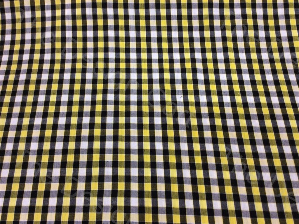 white-black-yellow-cross-check-design-mill-made-cotton-fabric