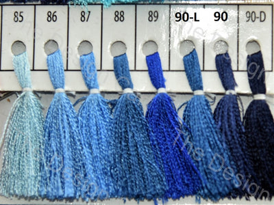 Blue Colour Set 3 Silk Threads (405828010018)