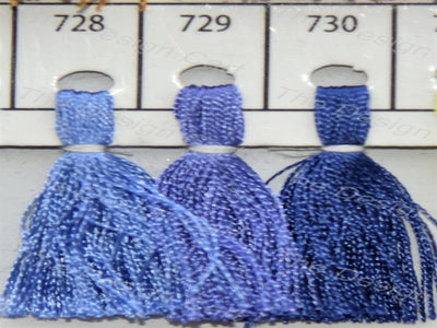 Blue Colour Set 9 Silk Threads (405828272162)