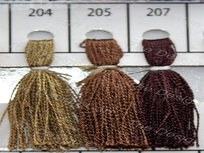 Brown Colour Set 7 Silk Threads (405828599842)