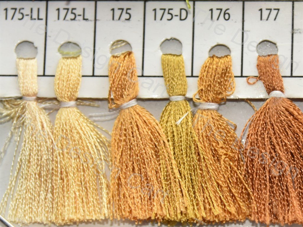 Golden Colour Set 2 Silk Threads (405828960290)