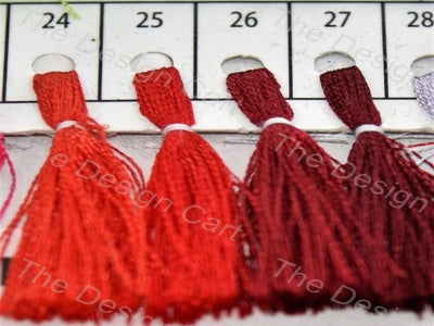 Red Colour Set 1 Silk Threads (405832007714)