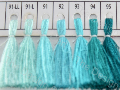 Sea Blue Colour Silk Threads (405832138786)