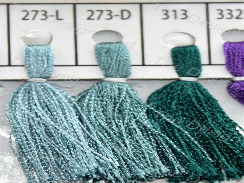 Sea Green Colour Set 1 Silk Threads (405832237090)