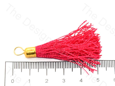 Magenta Silk Thread Tassel | The Design Cart (526013661218)