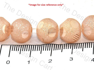 Silver Rainbow Shimmer Designer Crystal Beads - The Design Cart (399622930466)