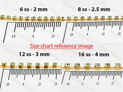 White / Crystal Cup Chain - The Design Cart (395089084450)