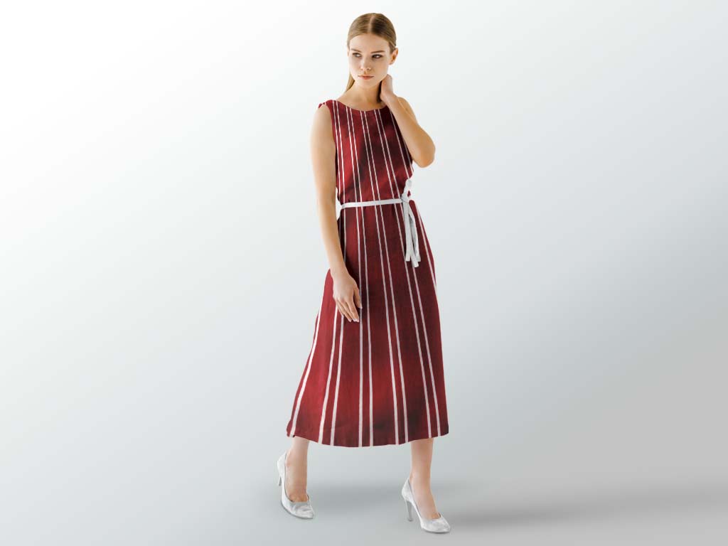 maroon-white-stripes-crepe-fabric