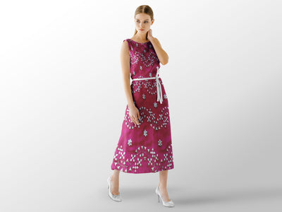 fuschia-pink-georgette-with-golden-gotta-patti-work