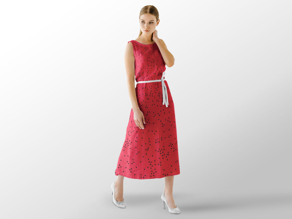 big-width-red-black-polka-dots-rayon-fabric