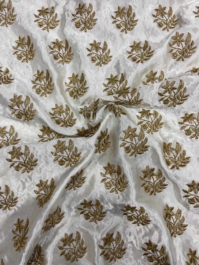 white-dyeable-leaves-embroidered-viscose-gaji-silk-fabric