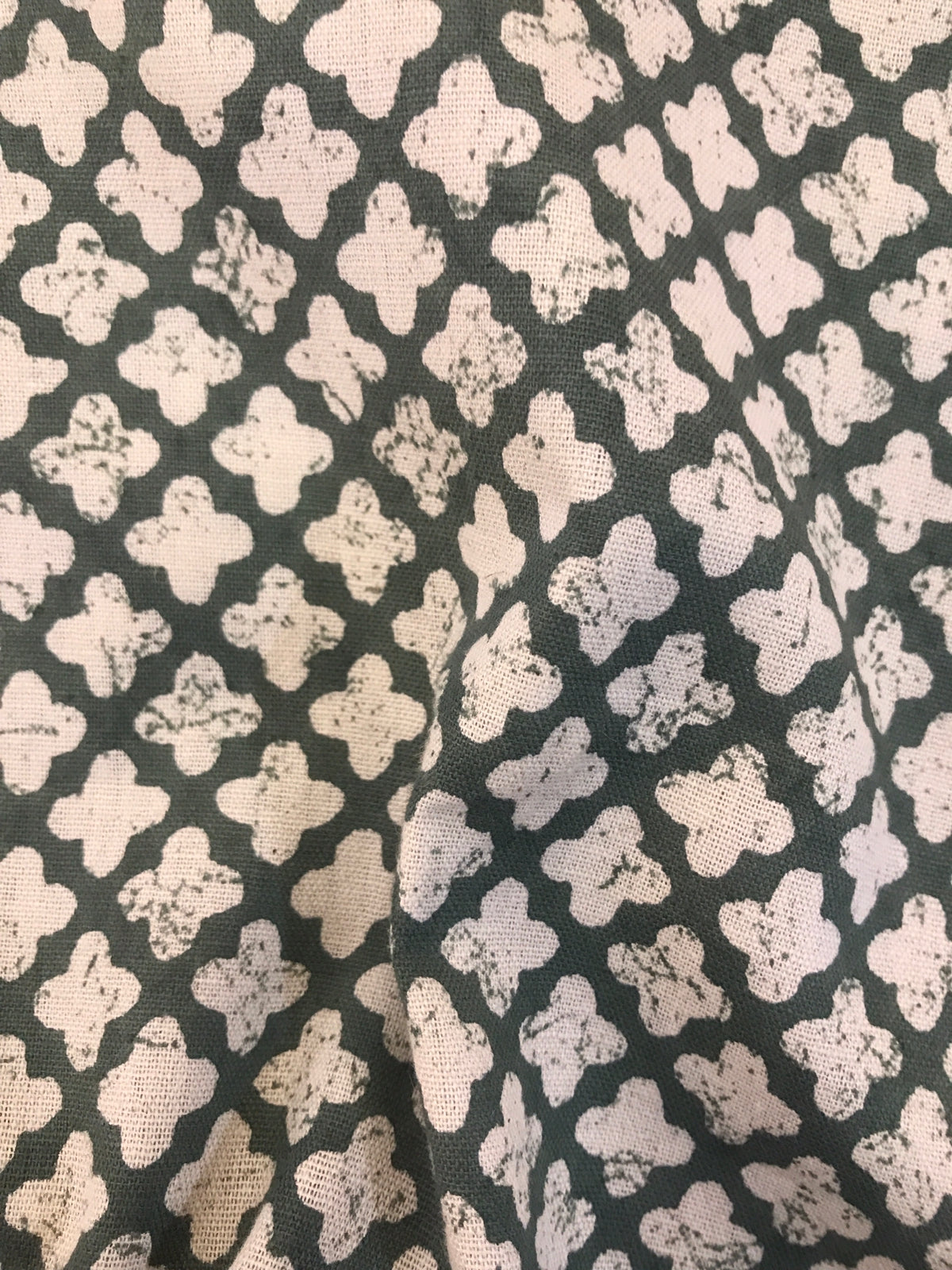 Green Cotton Flex Fabric