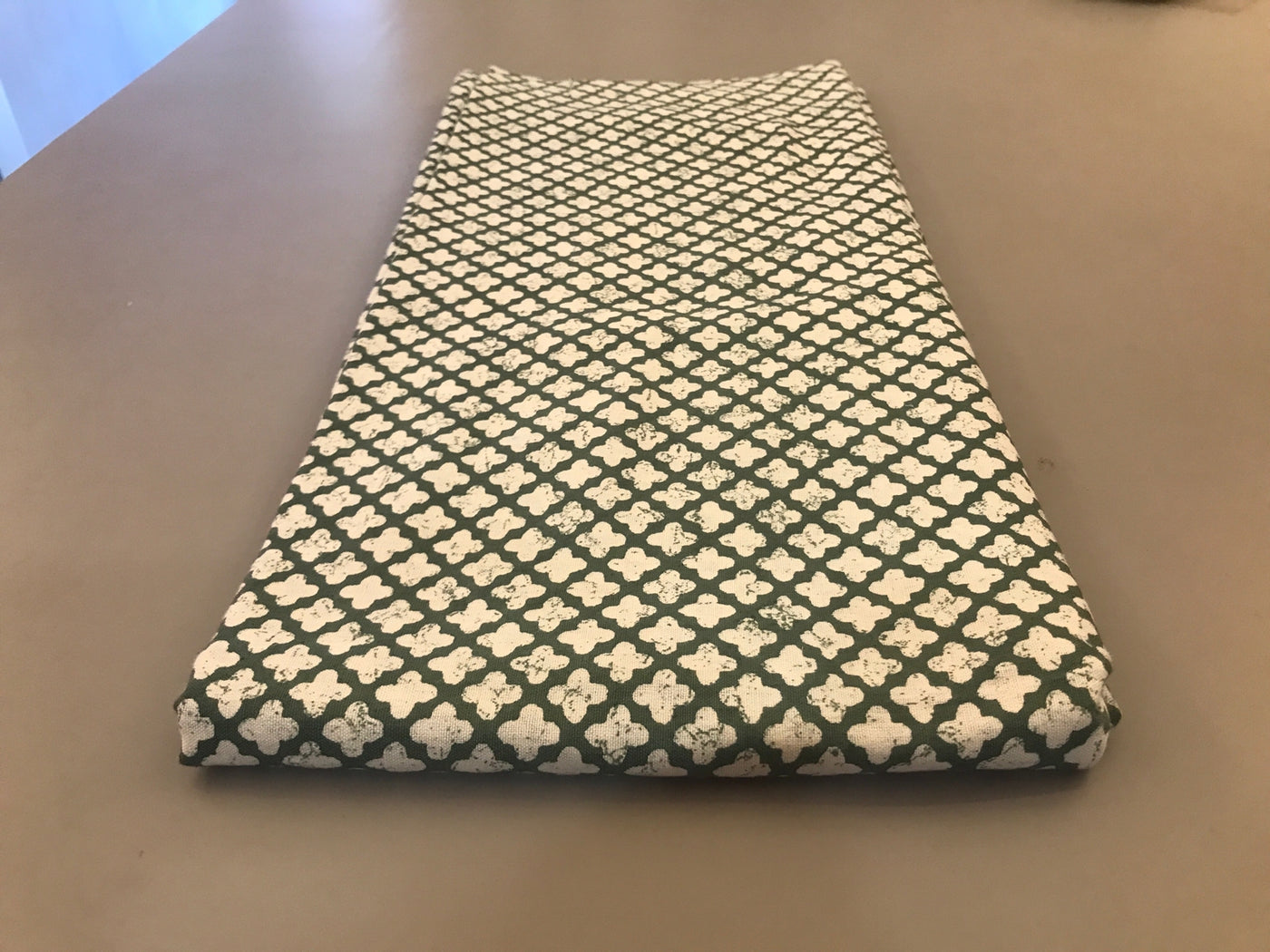 Green Cotton Flex Fabric